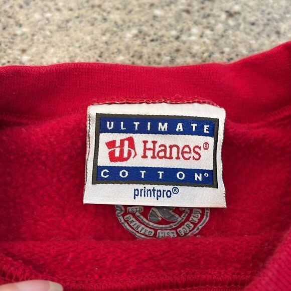 HANES Vintage Sweatshirt As You Wish Skeleton Graphic - Picture 3 of 10